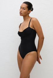 Balconette Maillot - Deep Black - Matteau